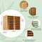 Bamboo Marker Organizer - Hold 126 Markers with 18 Compartments
